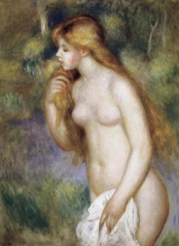Pierre Renoir Bather Standing oil painting image